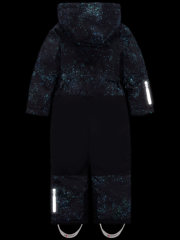 картинка Комбинезон зимний для мальчика NIKASTYLE 8з5324 Черный бирюза от магазина детских товаров ALiSa