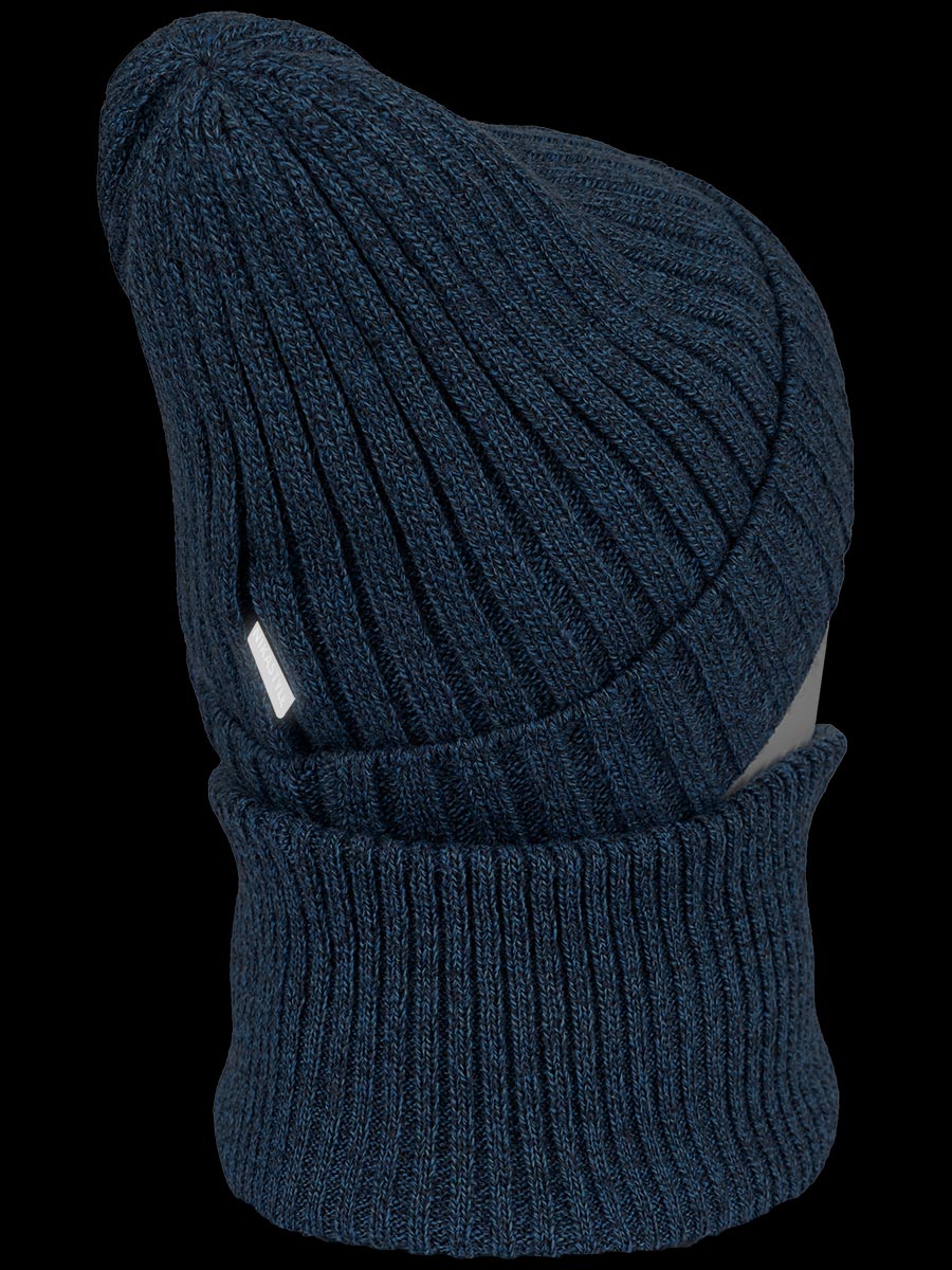 картинка Комплект шапка снуд для мальчика NIKASTYLE 12з16424 Джинсовый от магазина детских товаров ALiSa