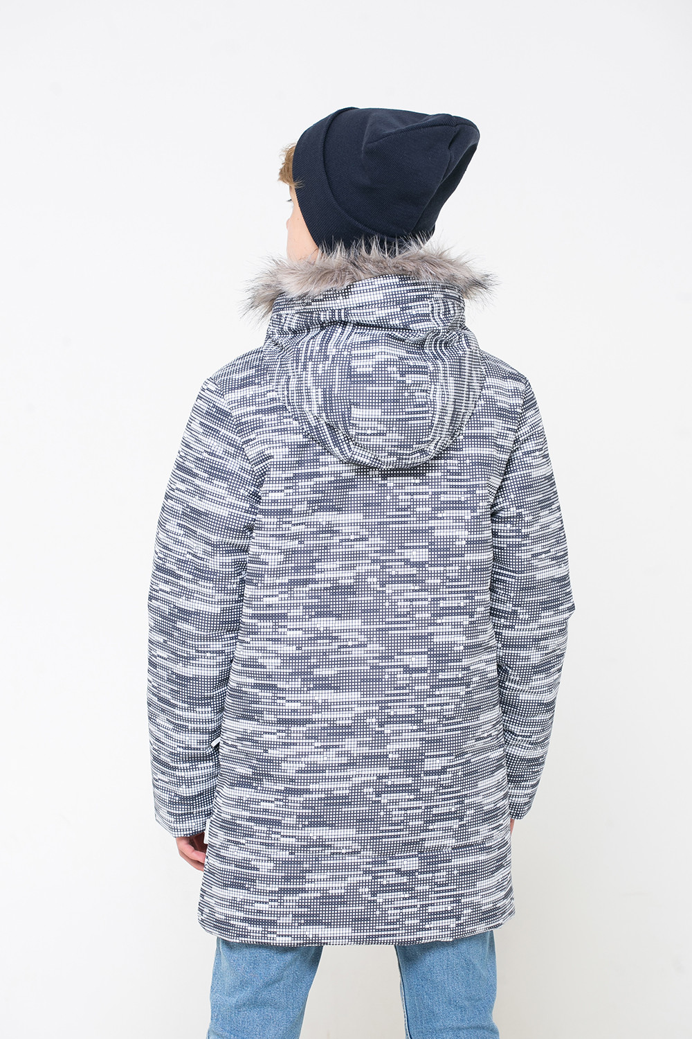 картинка Куртка зимняя для мальчика ВКБ 36049/н/2 ГР от магазина детских товаров ALiSa