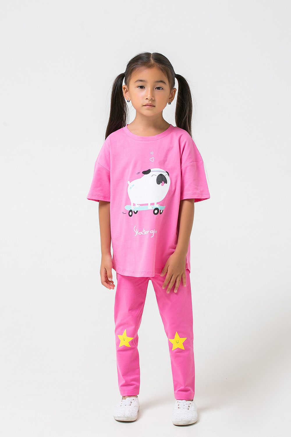 картинка Бриджи для девочки Crockid К 4610 розовые к1258 от магазина детских товаров ALiSa