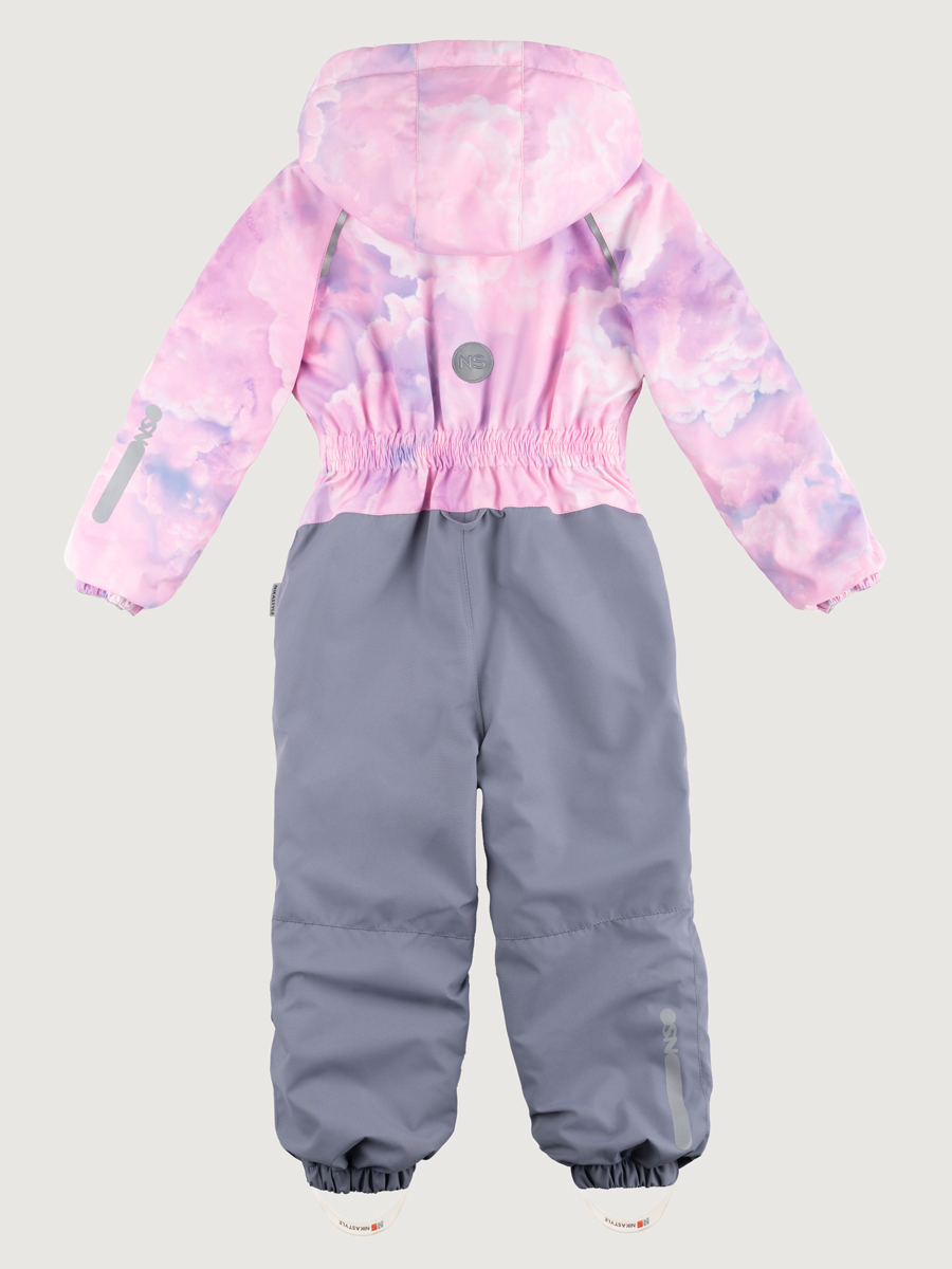 картинка Комбинезон утеплённый для девочки NIKASTYLE 8м0625 Розовый серый от магазина детских товаров ALiSa