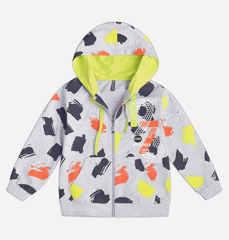 картинка Куртка для мальчика Crockid К 300574 краски на меланже к1231 от магазина детских товаров ALiSa