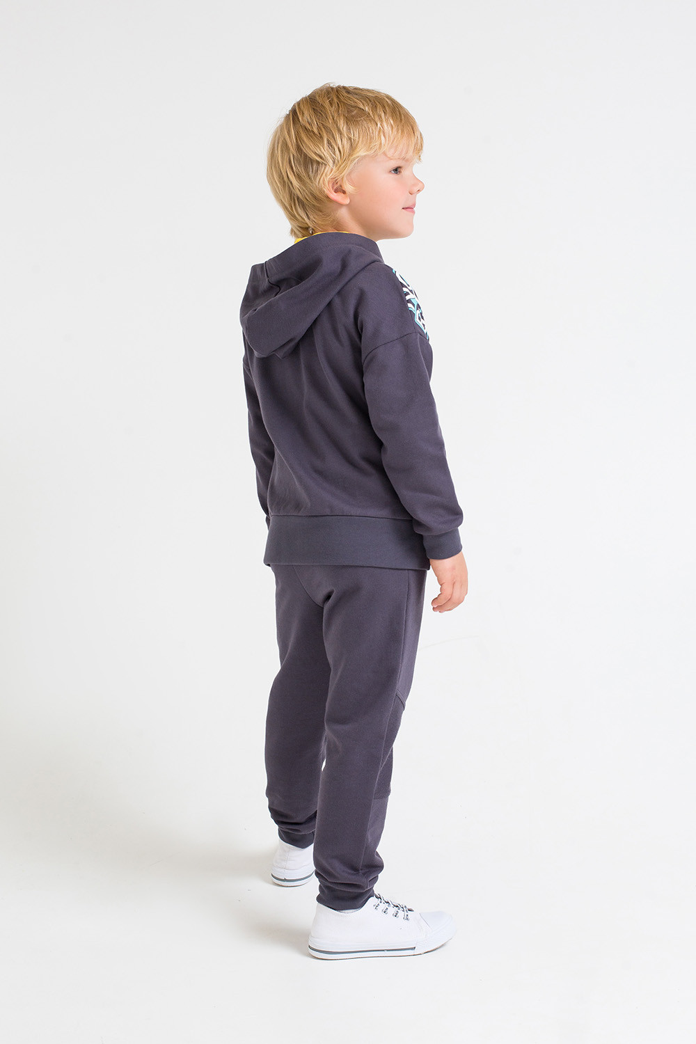 картинка Куртка для мальчиков Crockid КР 300939 темно-серый к252 от магазина детских товаров ALiSa