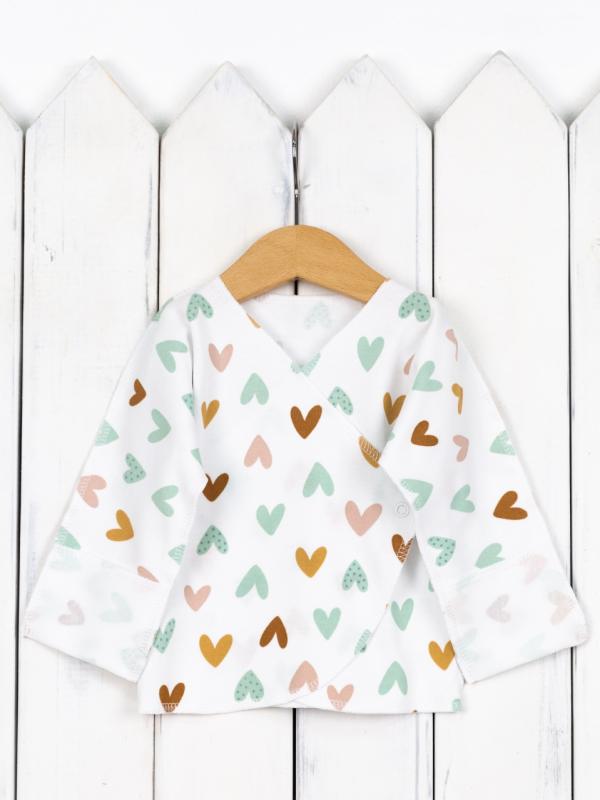 картинка Распашонка Baby Boom Р6/10008-И(Н) Сердечки на сахаре я733 от магазина детских товаров ALiSa