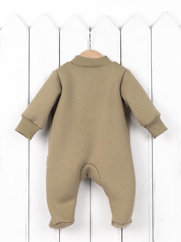 картинка Комбинезон на стопе Baby Boom К381/2-Ф Ёжик светло-оливковый от магазина детских товаров ALiSa