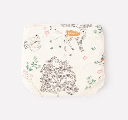 картинка Трусы для девочки Crockid К 1904-3 сливки, олененок (олененок) от магазина детских товаров ALiSa