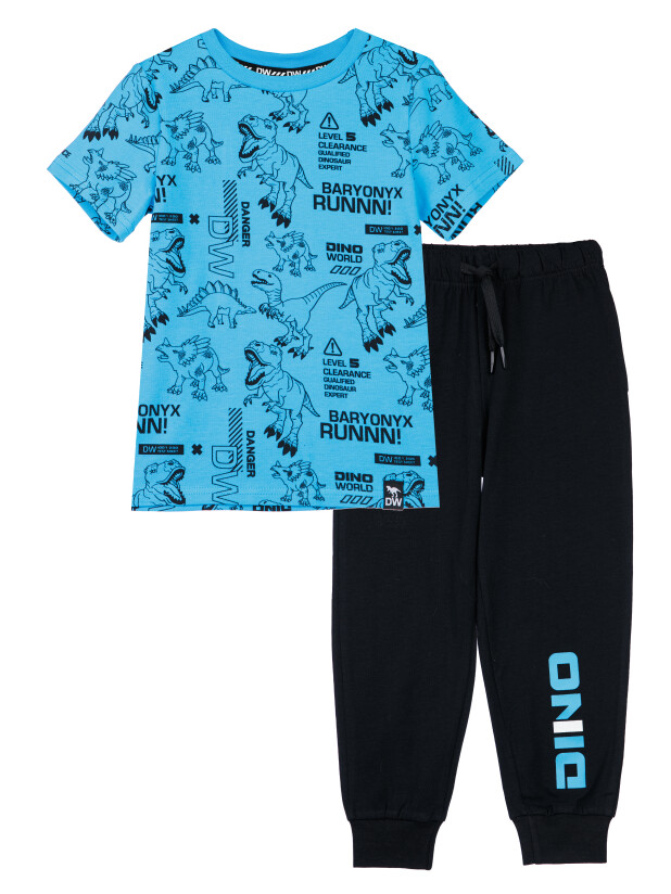 картинка Комплект для мальчика PL 32312110 футболка, брюки п202 от магазина детских товаров ALiSa