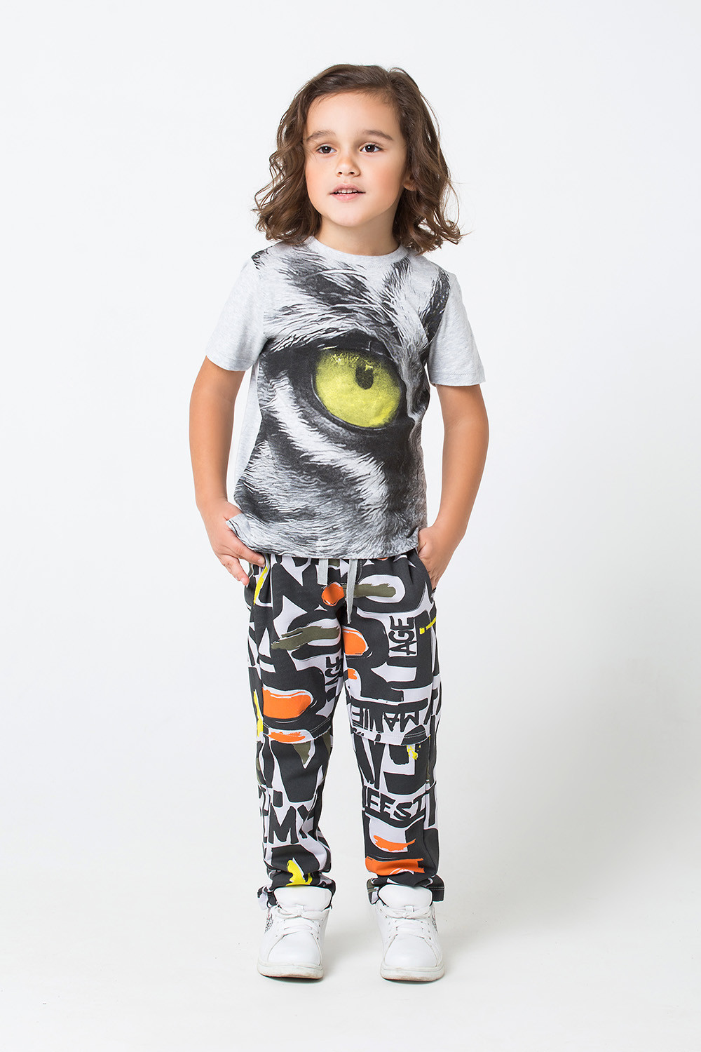 картинка Футболка для мальчика Crockid КР 300585 серо-голубой меланж к208 от магазина детских товаров ALiSa