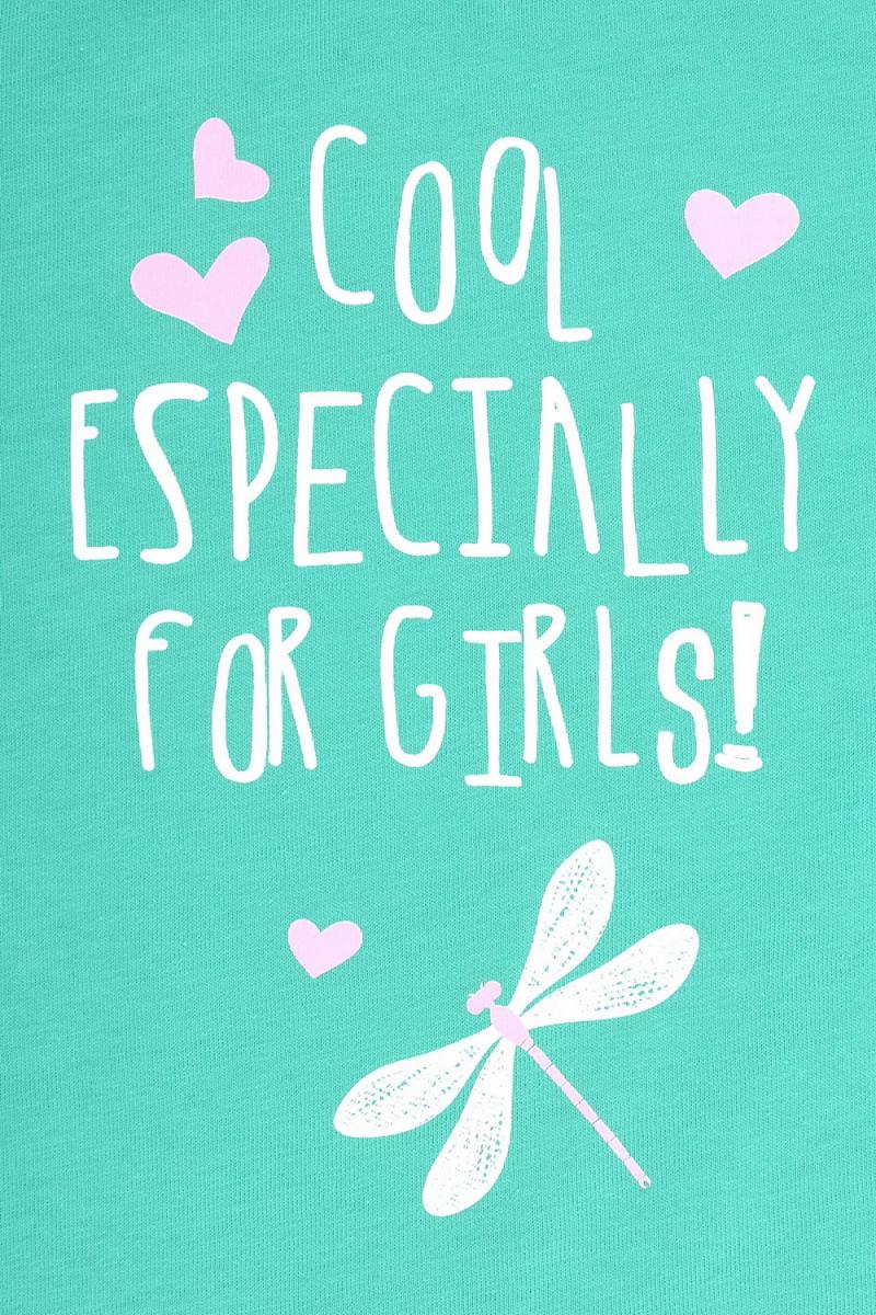 картинка Футболка для девочки Crockid К 301942 мята от магазина детских товаров ALiSa