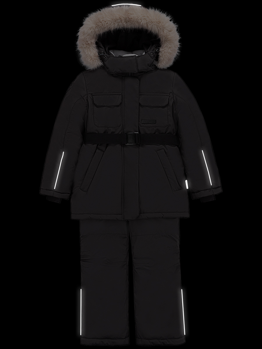 картинка Комплект для девочки NIKASTYLE 7з7025 Черный от магазина детских товаров ALiSa