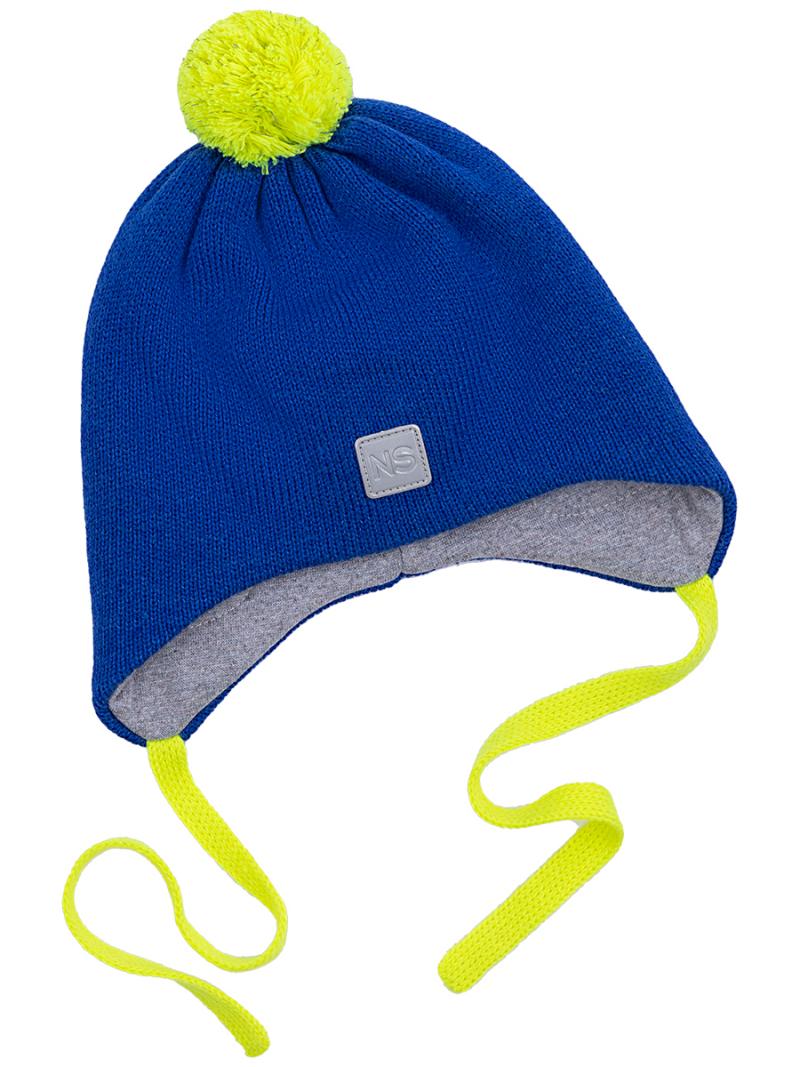 картинка Шапка утепленная для мальчика NIKASTYLE 11з13123 ультрамарин от магазина детских товаров ALiSa