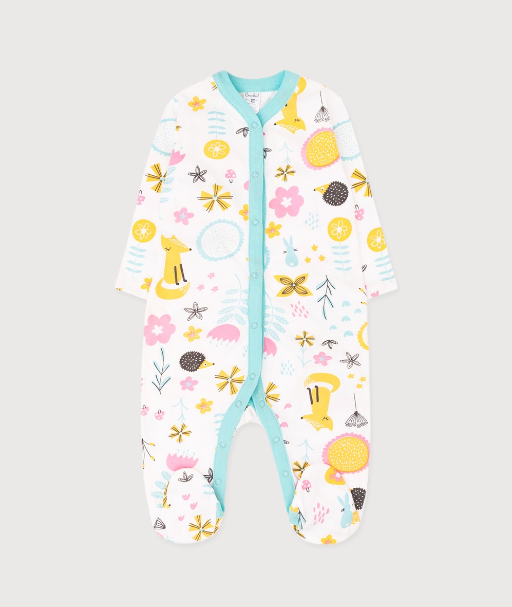 картинка Комбинезон для девочки Crockid К 6164 летний лес на сахаре от магазина детских товаров ALiSa