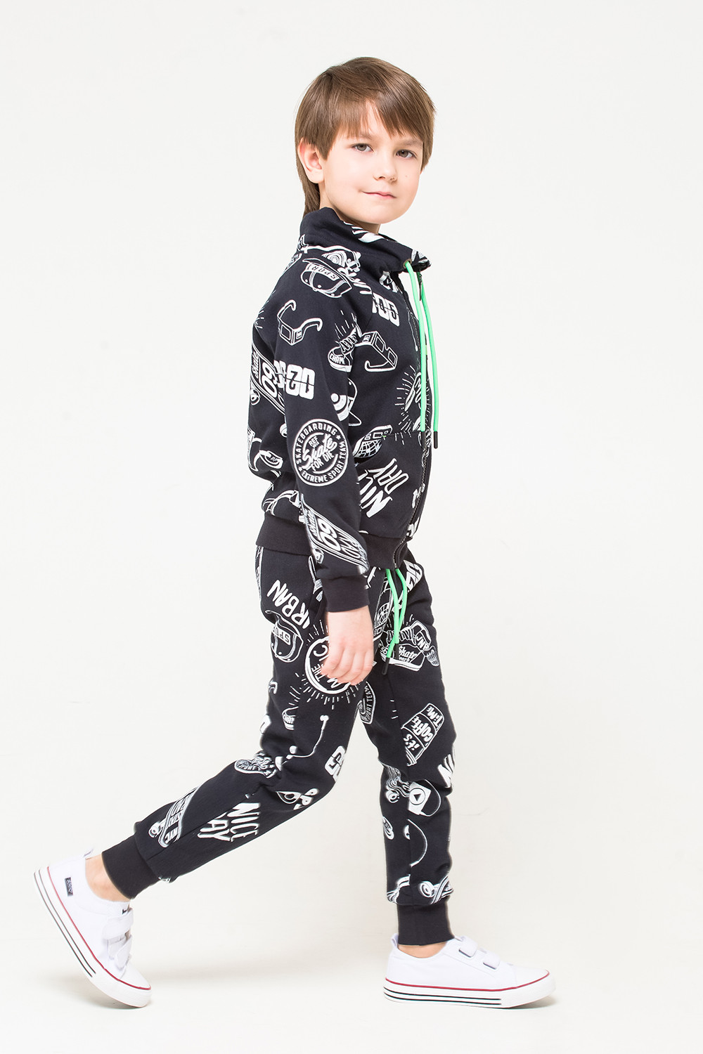 картинка Куртка для мальчика Crockid КР 301055 черный к260 от магазина детских товаров ALiSa