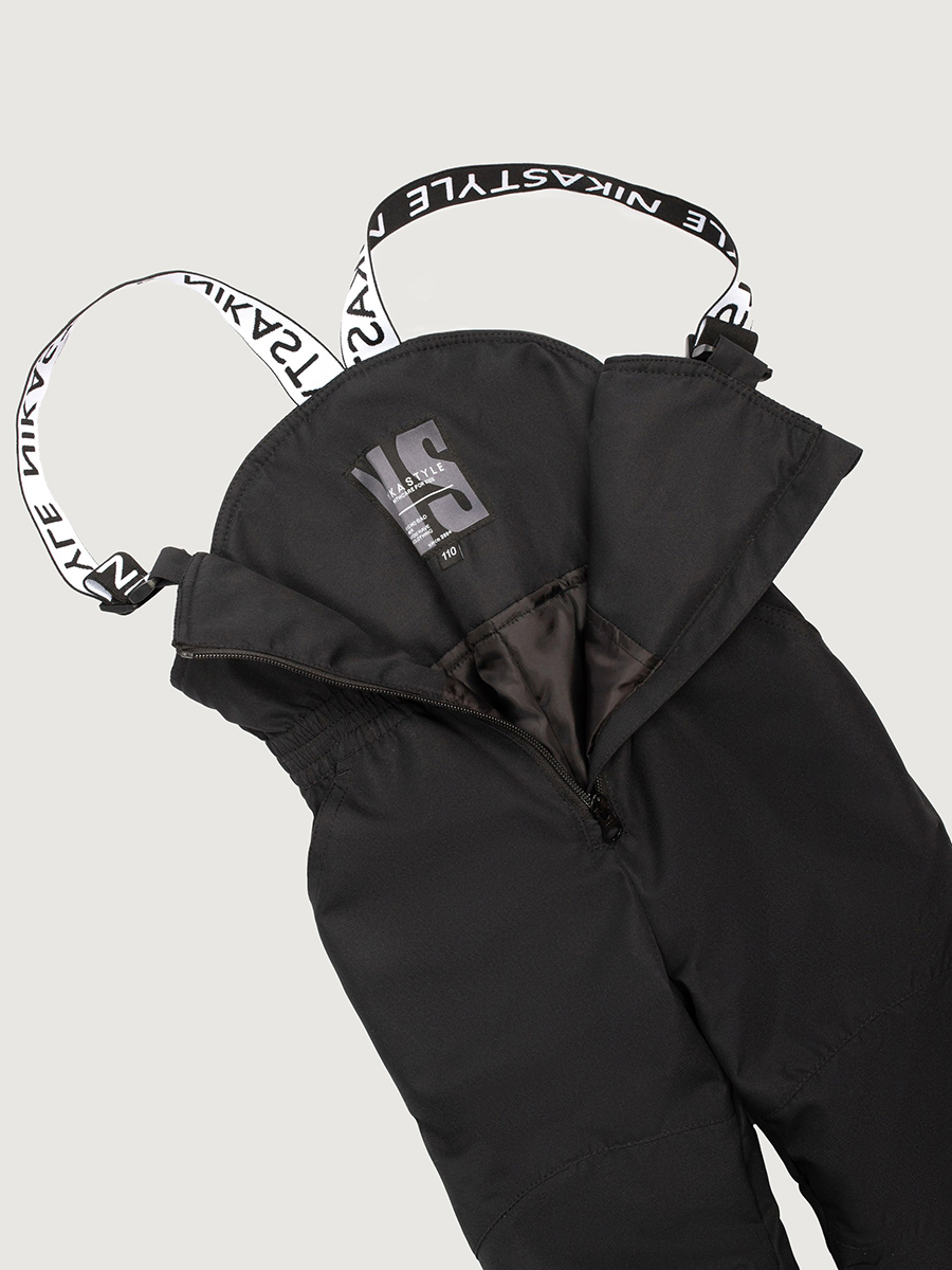 картинка Комплект утеплённый для мальчика NIKASTYLE 7м2325 Хаки черный от магазина детских товаров ALiSa