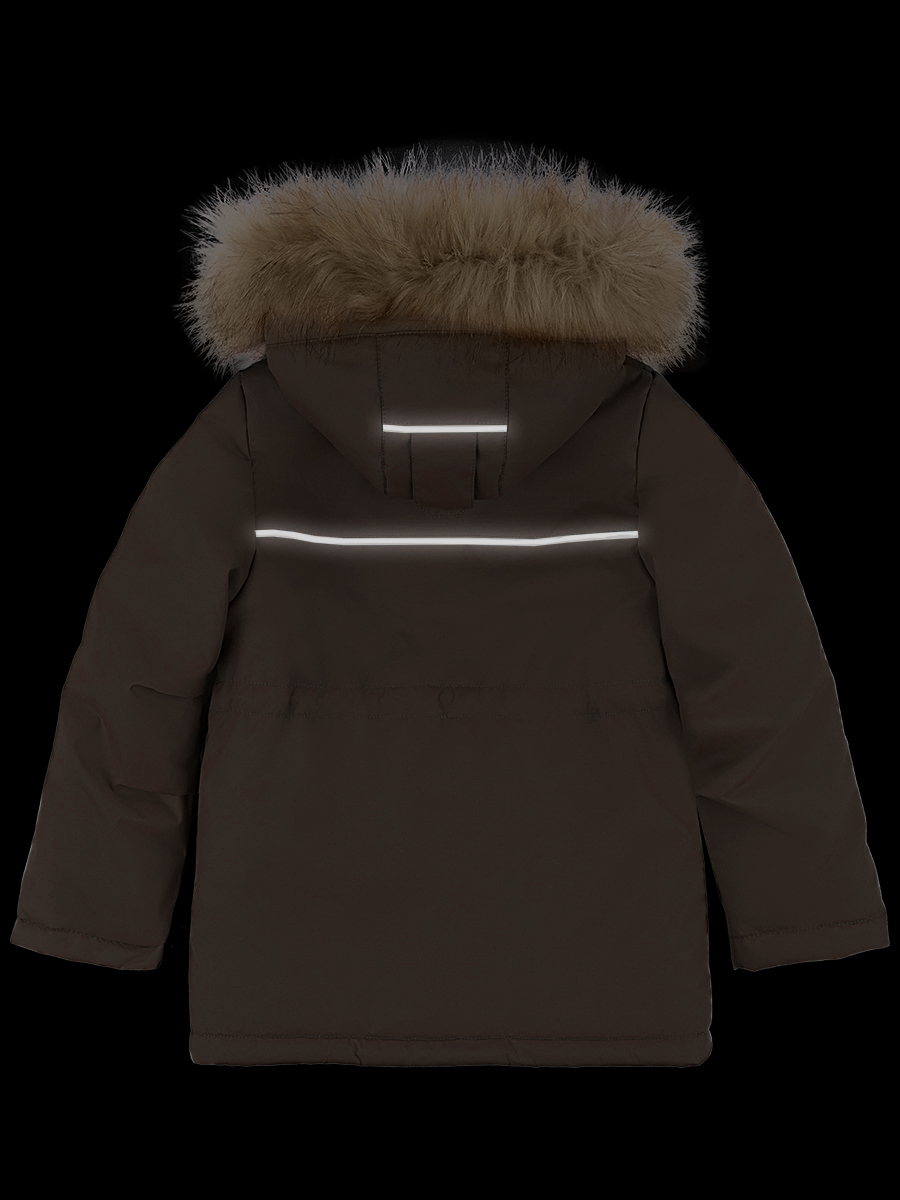 картинка Куртка зимняя для мальчика NIKASTYLE 4з3324 Орех от магазина детских товаров ALiSa