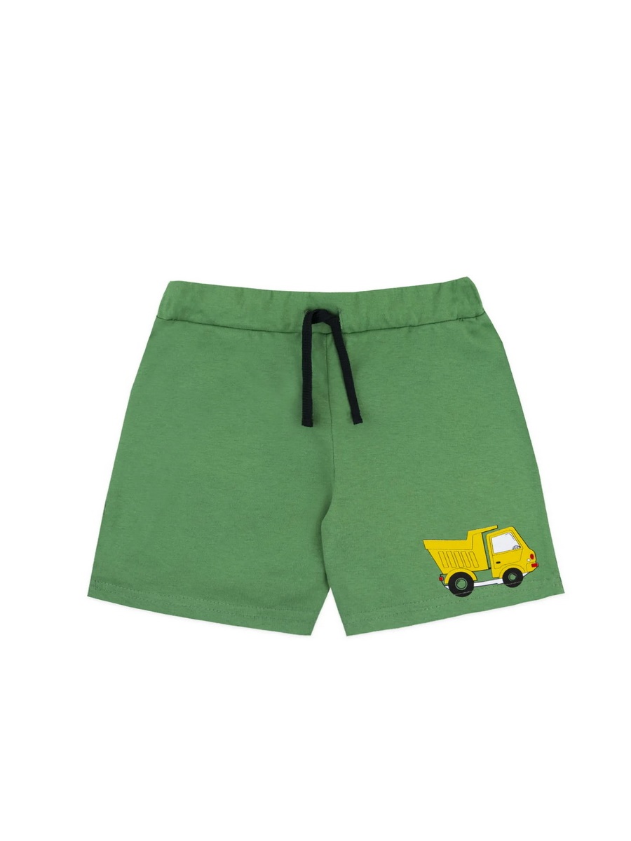 картинка Шорты для мальчика YLA 0613101404 Зеленый самосвал от магазина детских товаров ALiSa