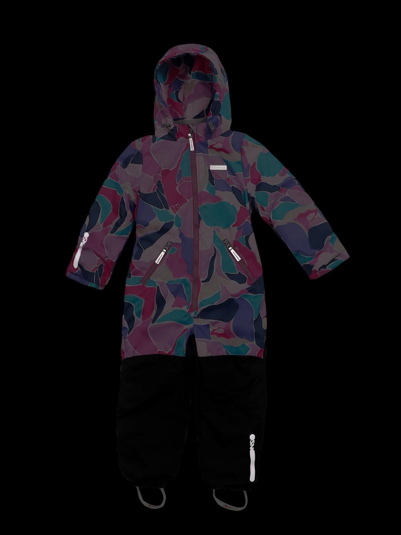 картинка Комбинезон утеплённый для девочки NIKASTYLE 8м1225 Ягода черный от магазина детских товаров ALiSa