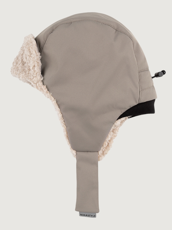 картинка Шапка мембранная утепленная NIKASTYLE 11з16325 Какао от магазина детских товаров ALiSa