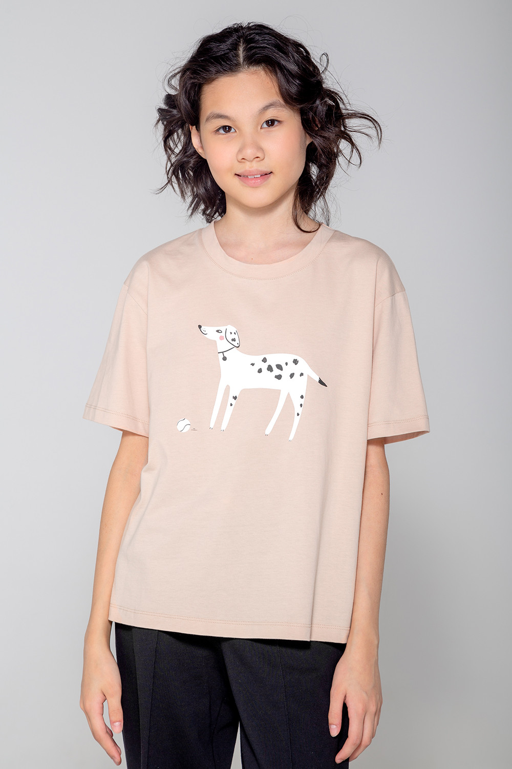 картинка Футболка для девочки КБ 301940 лунный свет к84 от магазина детских товаров ALiSa