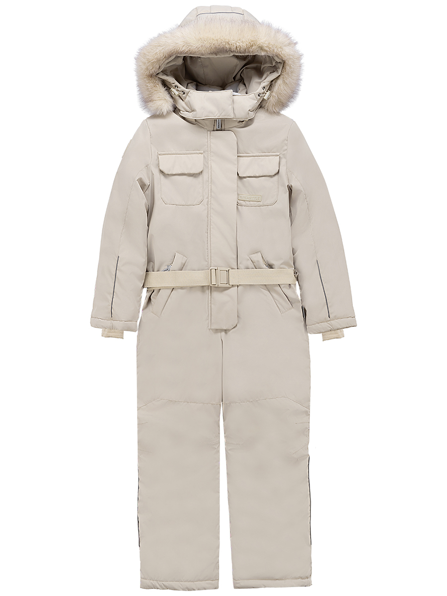 картинка Комбинезон зимний для девочки NIKASTYLE 8з6624 з24 Беж от магазина детских товаров ALiSa