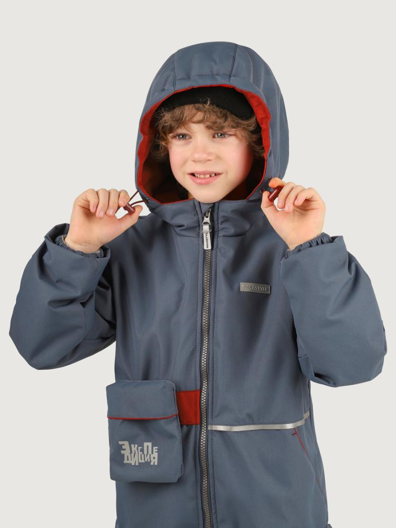 картинка Комбинезон утеплённый для мальчика NIKASTYLE 8м2725 Деним чили от магазина детских товаров ALiSa