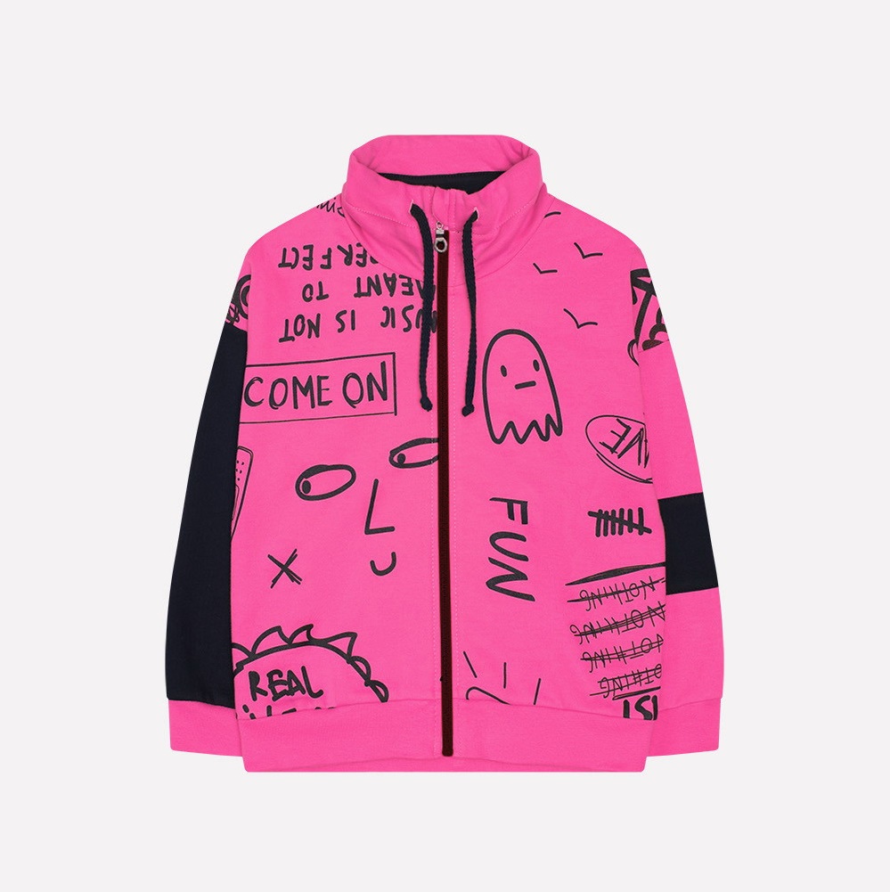 картинка Куртка для девочки Crockid КР 300818 ярко-розовый к230 от магазина детских товаров ALiSa