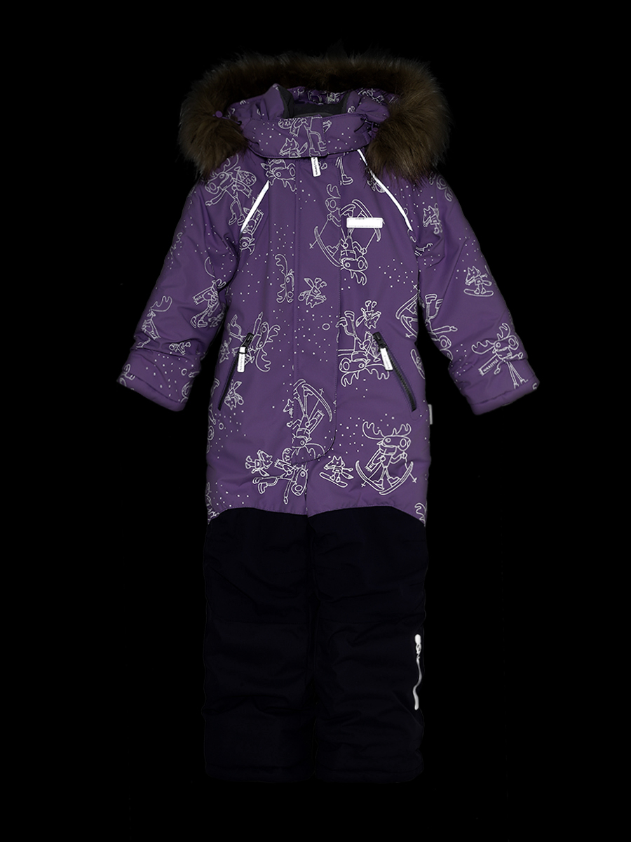 картинка Комбинезон для девочки NIKASTYLE 8з0625 Лаванда Инжир от магазина детских товаров ALiSa