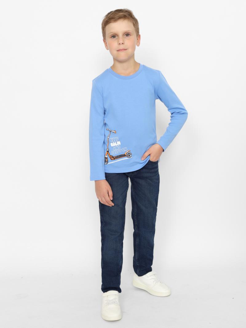 картинка Джемпер для мальчика Cherubino CWKB 63675-43-384 Голубой от магазина детских товаров ALiSa