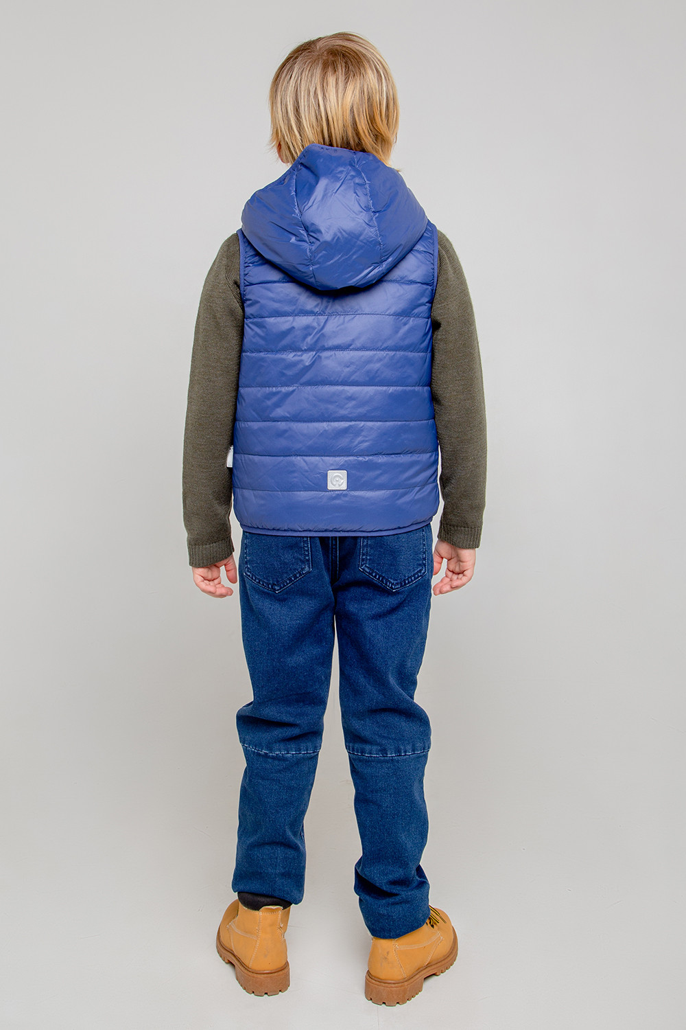 картинка Жилет для мальчика ВК 35009/8 ГР от магазина детских товаров ALiSa