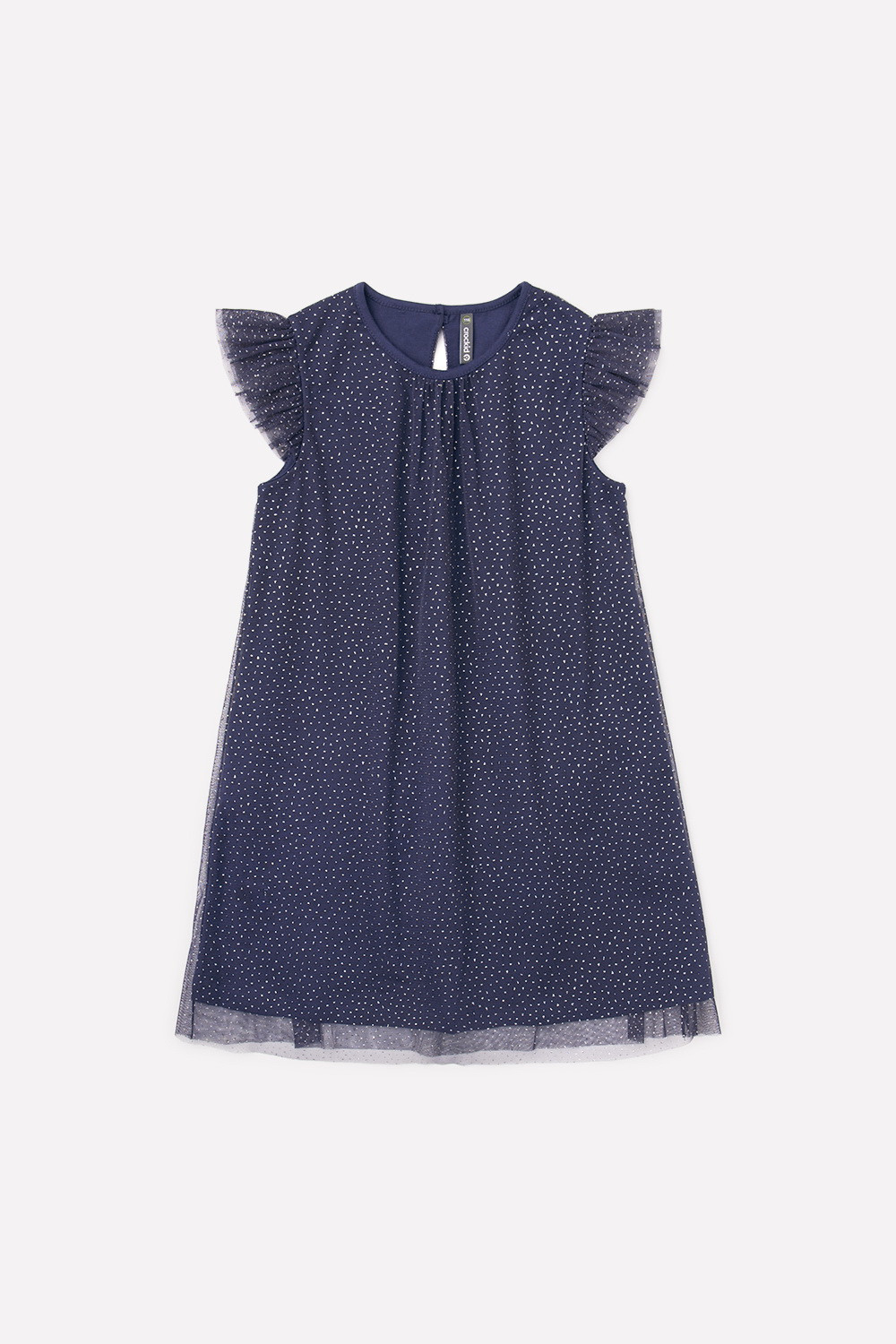 картинка Платье для девочки Crockid К 5662 фиолетово-синий от магазина детских товаров ALiSa
