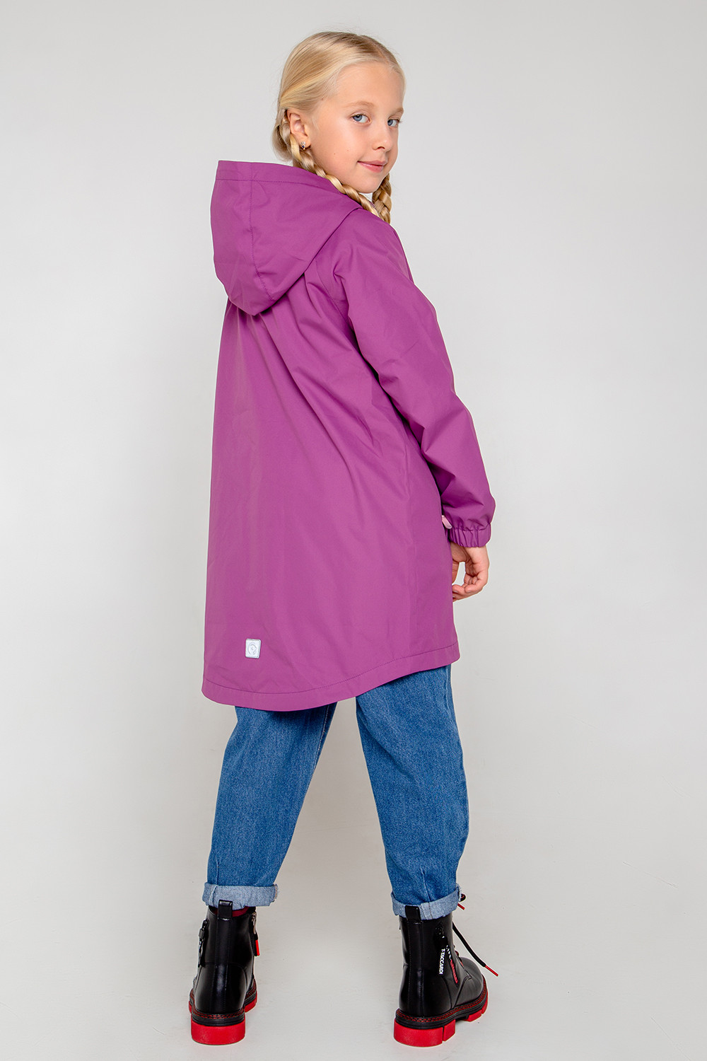 картинка Плащ ветровочный для девочки Crockid ВК 32128/2 ГР от магазина детских товаров ALiSa
