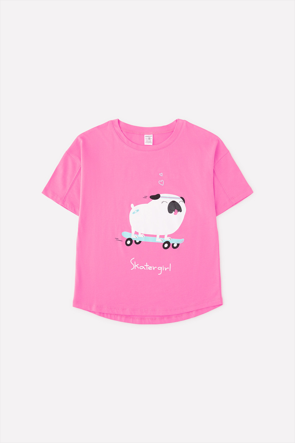 картинка Футболка для девочки Crockid К 301275 розовый к1258 от магазина детских товаров ALiSa
