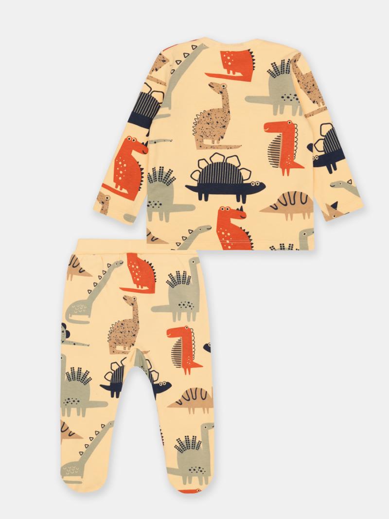 картинка Комплект для мальчика CSNB 90164-30-354  Желтый от магазина детских товаров ALiSa