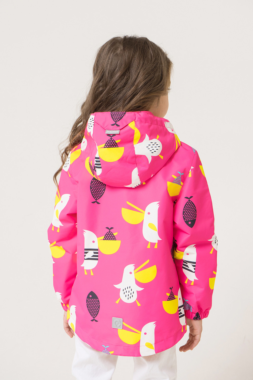 картинка Куртка ветровочная для девочки Crockid ВК 32061/н/3 ГР от магазина детских товаров ALiSa
