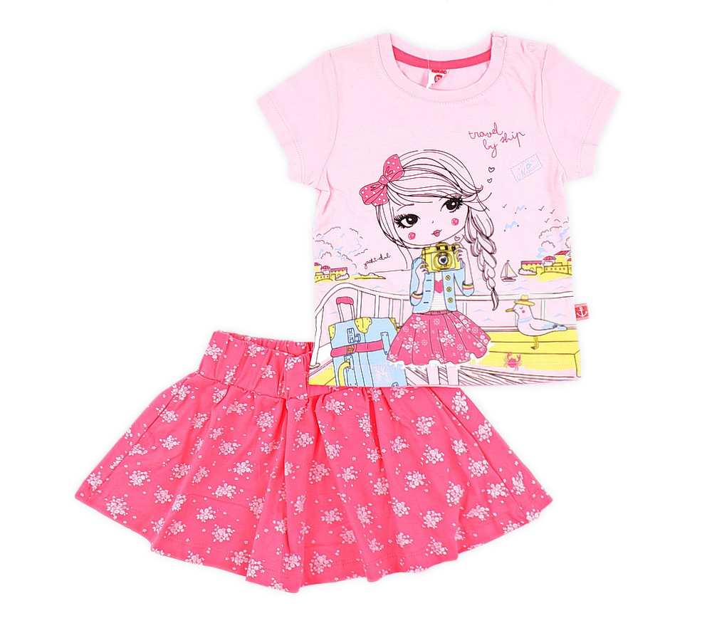картинка Комплект для девочки Crockid К 2460 нежно-розовый + спелый арбуз весна к101 от магазина детских товаров ALiSa