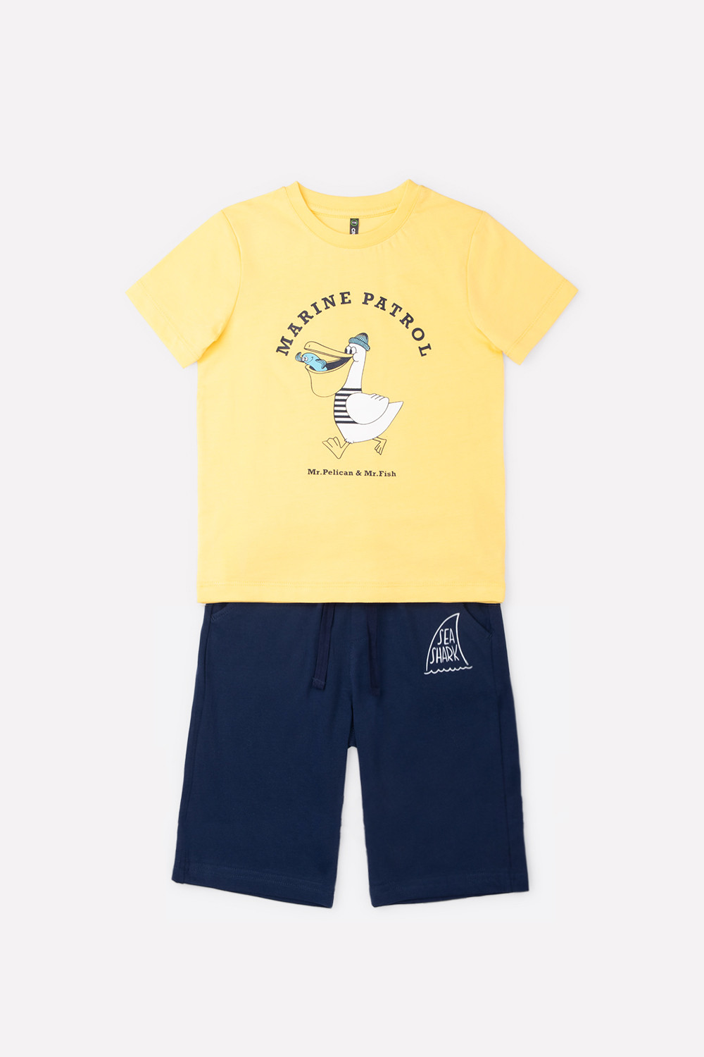картинка Комплект для мальчика Crockid КР 2741 солнечный + морской синий к288 от магазина детских товаров ALiSa