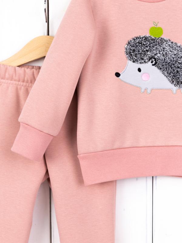 картинка Комплект для девочки Baby Boom КД482/13-Ф Soft Барашек Ёжик + пудра от магазина детских товаров ALiSa