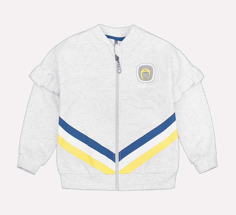 картинка Куртка для девочки Crockid КР 300592/1 серый меланж к197 от магазина детских товаров ALiSa