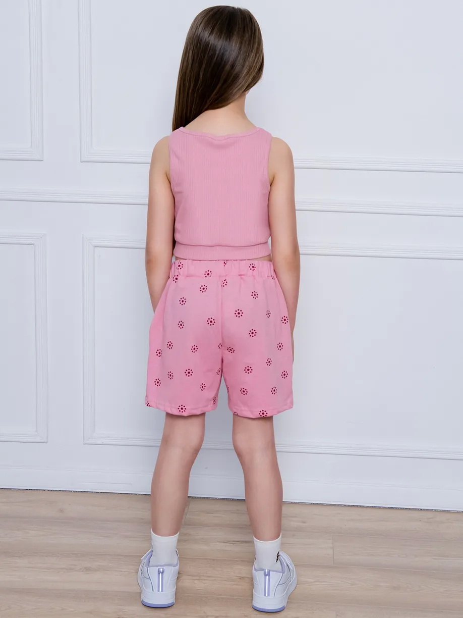 картинка Комплект для девочки Youlala 7626900103 Розовый mini от магазина детских товаров ALiSa