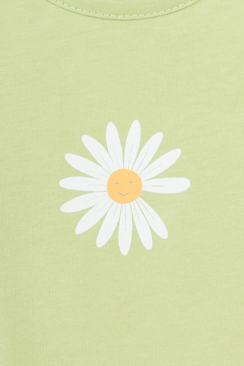 картинка Футболка для девочки Crockid КР 302061 сочный лайм к391 от магазина детских товаров ALiSa