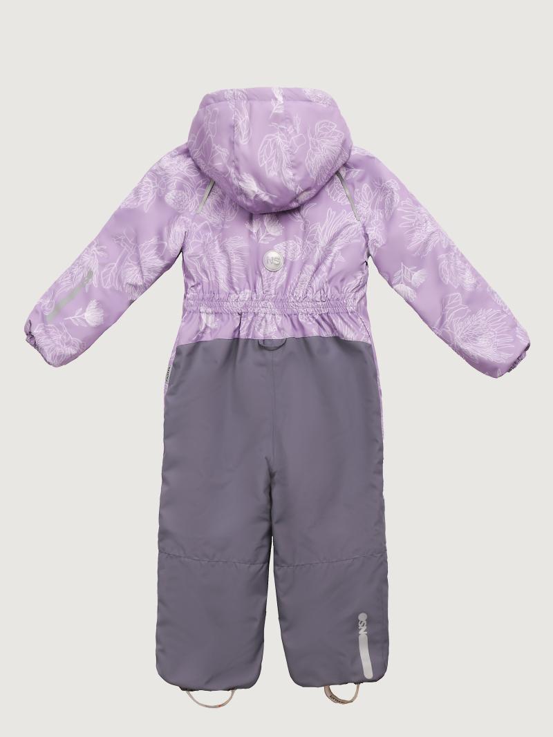 картинка Комбинезон утеплённый для девочки NIKASTYLE 8м1825 Лаванда серый от магазина детских товаров ALiSa