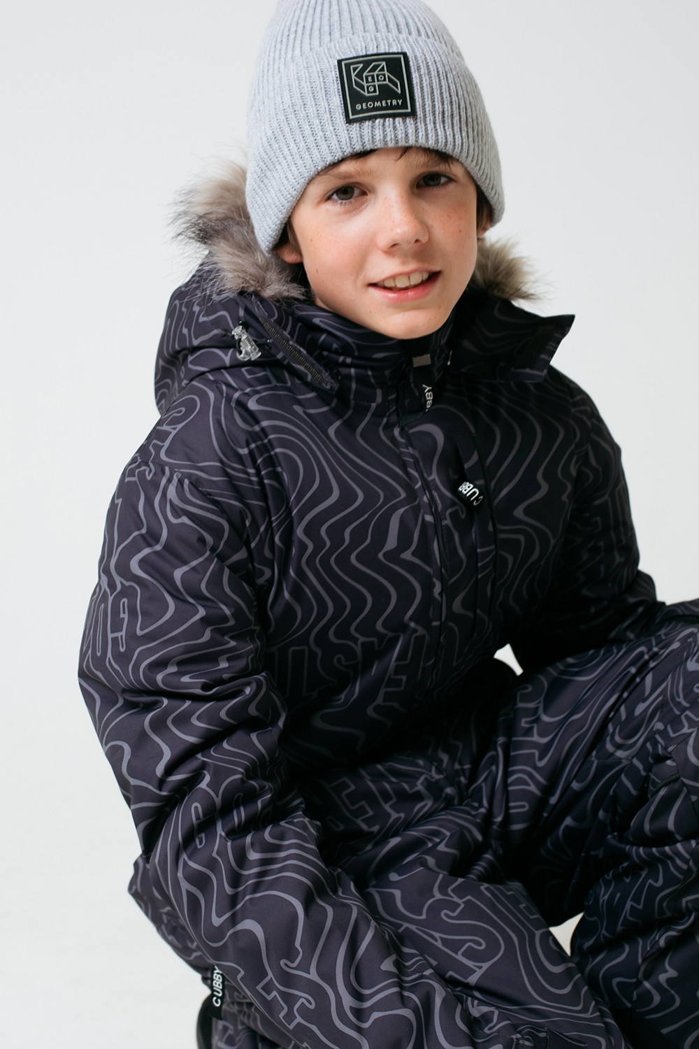 картинка Комбинезон зимний для мальчика Crockid ВКБ 60043/н/7 ГР от магазина детских товаров ALiSa