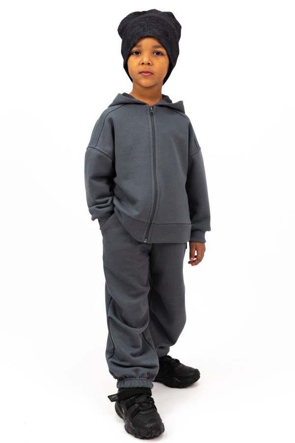 картинка Комплект для мальчика Baby Boom КД537/3-Ф Графит Б118 от магазина детских товаров ALiSa