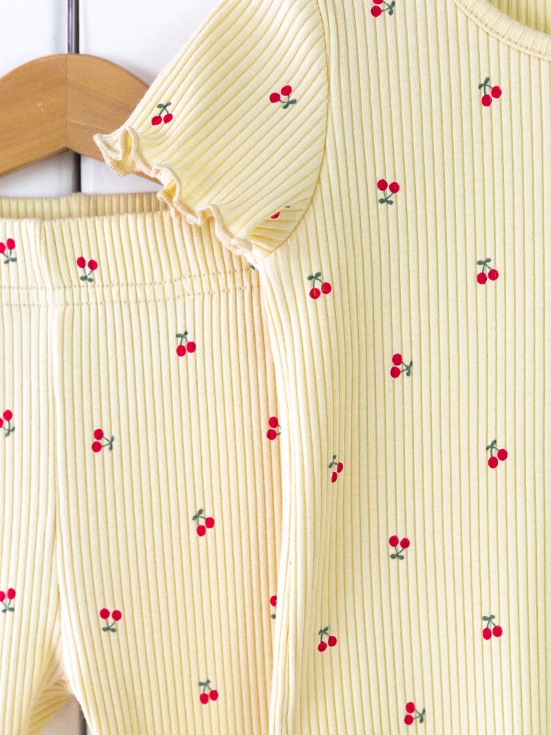 картинка Комплект для девочки Baby Boom КД456/12-К Вишенки от магазина детских товаров ALiSa