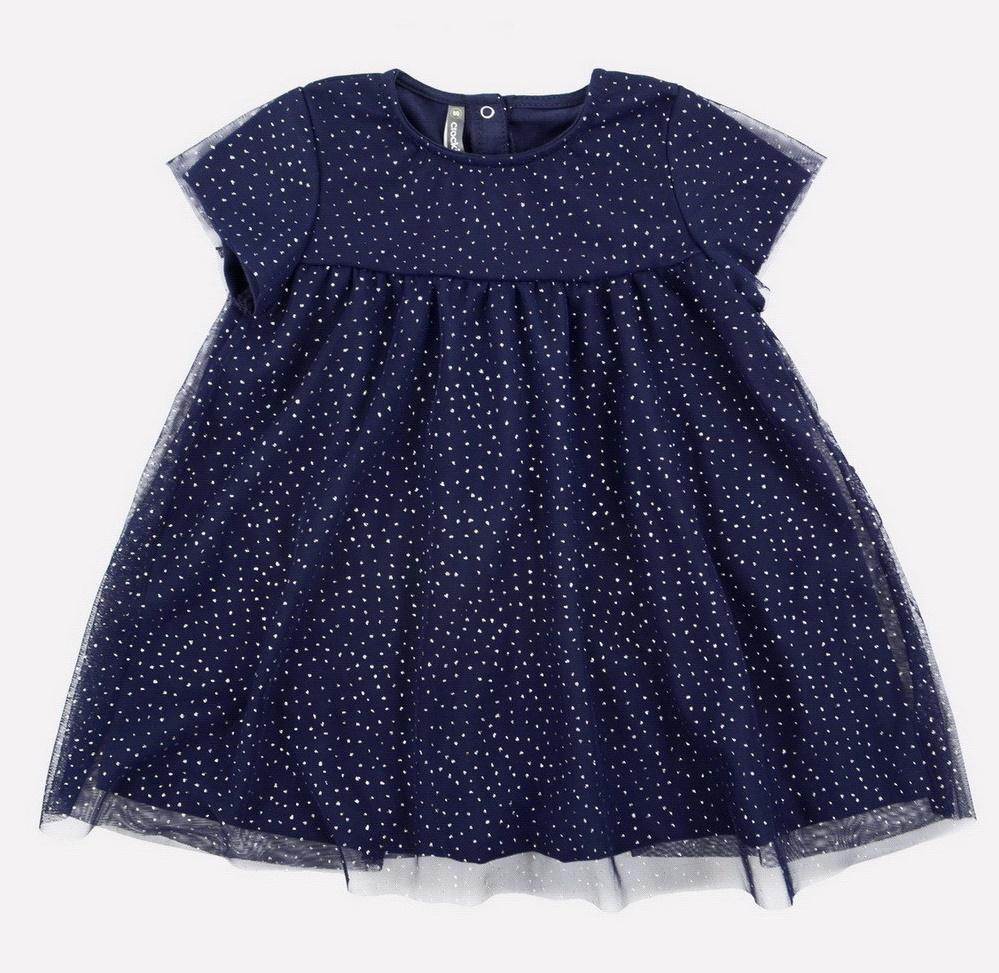 картинка Платье для девочки Crockid К 5478 фиолетово-синий1 от магазина детских товаров ALiSa