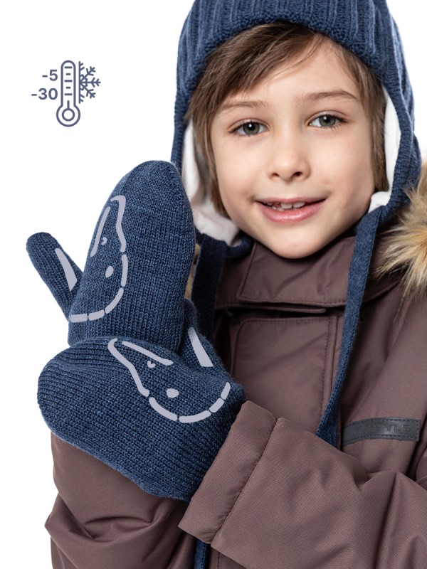 картинка Варежки двойные NIKASTYLE 14з17024 Неви от магазина детских товаров ALiSa