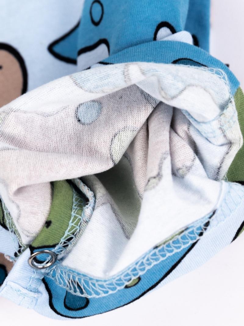 картинка Комбинезон для мальчика Baby Boom BB К324/6-К Дино на голубом я736 от магазина детских товаров ALiSa