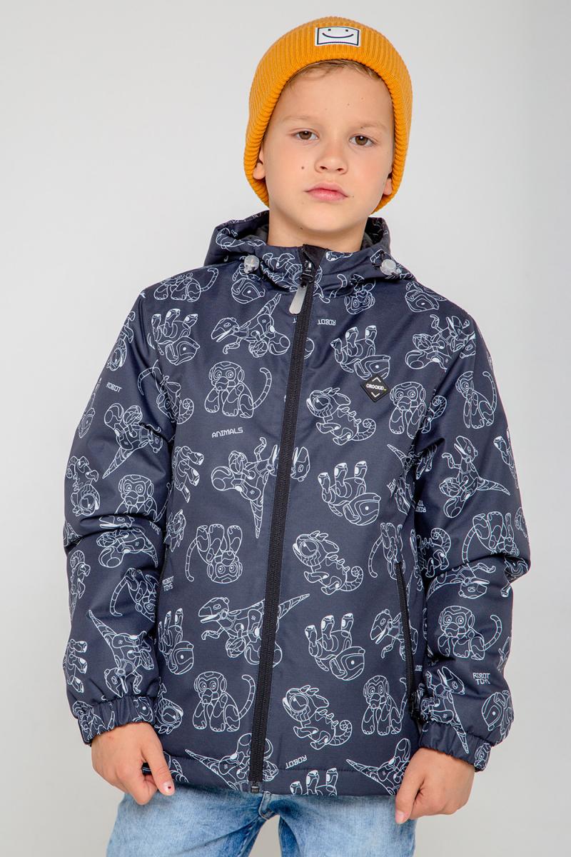 картинка Куртка утепленная для мальчика Crockid ВК 30101/н/2 ГР от магазина детских товаров ALiSa
