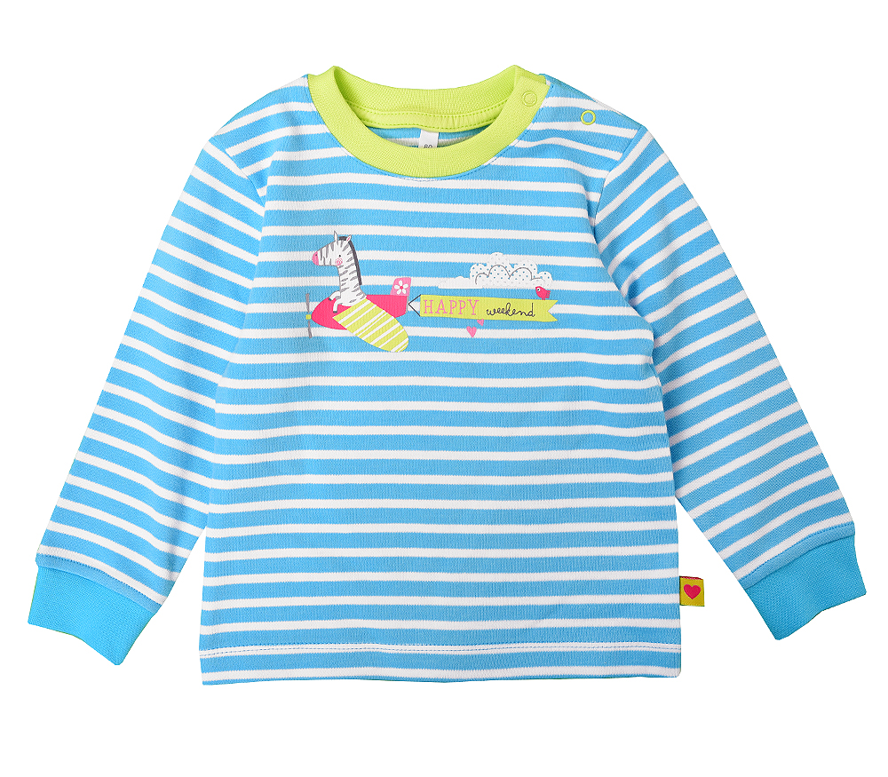 картинка Джемпер для девочки Crockid КР 3118 голуб.озеро полоска к97 от магазина детских товаров ALiSa
