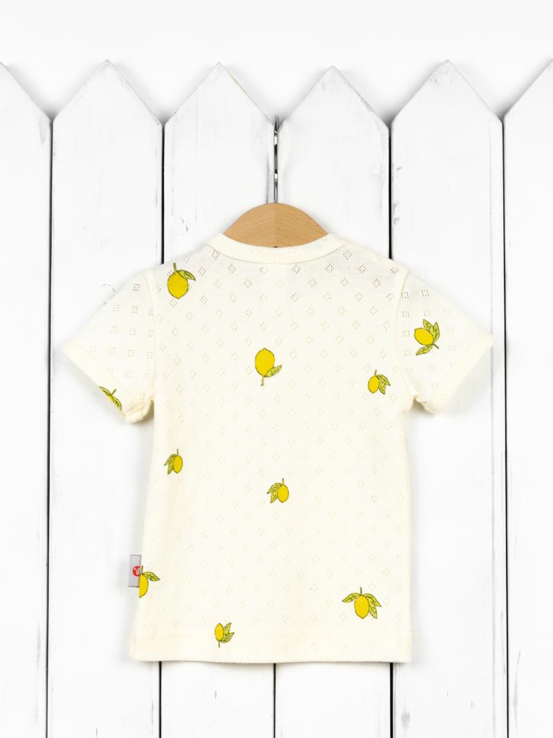 картинка Футболка для девочки Baby Boom Ф68/13-Р Лимончики ажур я715 от магазина детских товаров ALiSa
